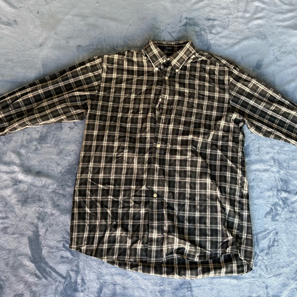 Kirkland Signature Plaid Button-Down Shirt